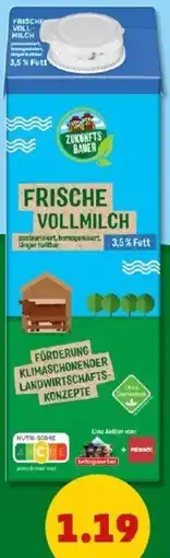 PENNY PENNY ZUKUNFTSBAUER Frische Vollmilch Angebot