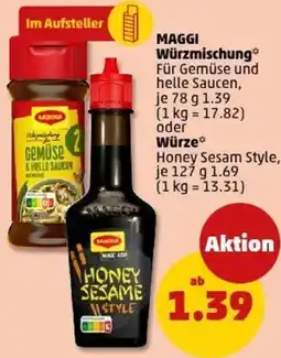 PENNY MAGGI Würzmischung oder Würze Angebot