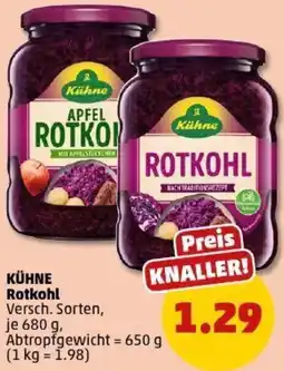 PENNY KÜHNE Rotkohl Angebot