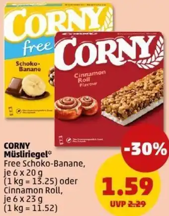PENNY CORNY Müsliriegel Angebot