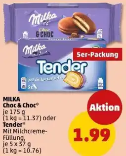 PENNY MILKA Choc & Choc oder Tender Angebot