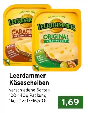CAP Markt Leerdammer Käsescheiben Angebot