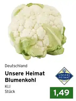 CAP Markt Unsere Heimat Blumenkohl Angebot