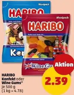 PENNY HARIBO Konfekt oder Wine Gums Angebot