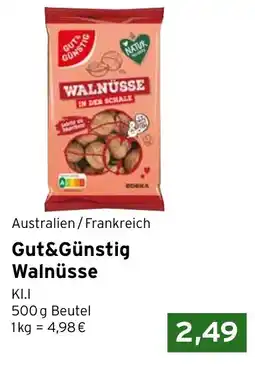 CAP Markt Gut&Günstig Walnüsse Angebot