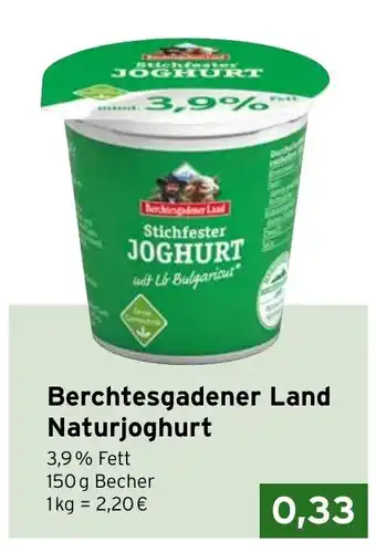 CAP Markt Berchtesgadener Land Naturjoghurt Angebot