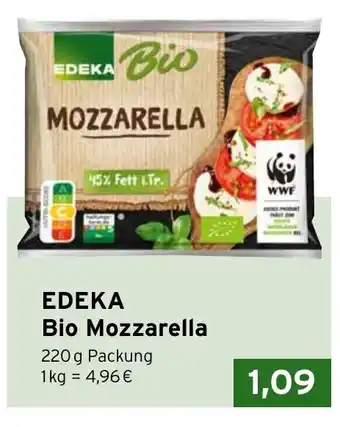 CAP Markt EDEKA Bio Mozzarella Angebot