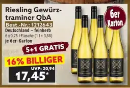 Norma Riesling Gewürztraminer QbA Angebot