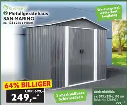 Norma Metallgerätehaus SAN MARINO Angebot