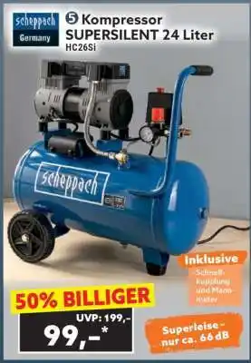 Norma Kompressor SUPERSILENT 24 Liter HC26Si Angebot