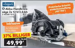 Norma Akku-Handkreissäge 2x 12 V/2,0 Ah Angebot