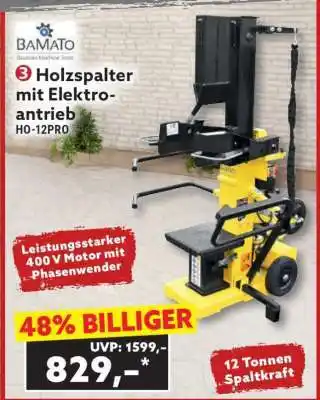 Norma Holzspalter mit Elektroantrieb HO-12PR0 Angebot