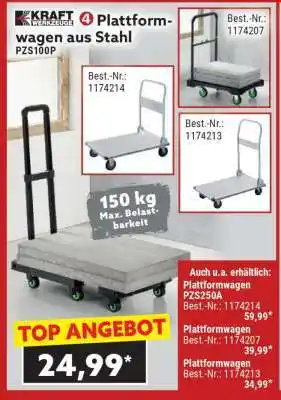 Norma Plattformwagen aus Stahl Angebot