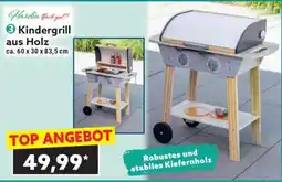Norma Kindergrill aus Holz Angebot