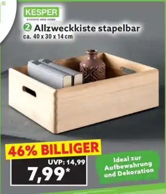 Norma Allzweckkiste stapelbar Angebot