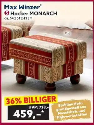 Norma Hocker MONARCH Angebot