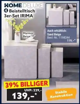 Norma Beistelltisch 3er-Set IRIMA Angebot