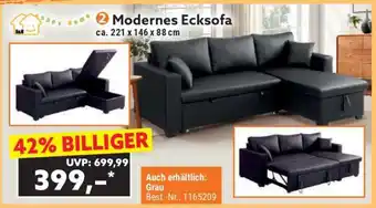 Norma Modernes Ecksofa Angebot