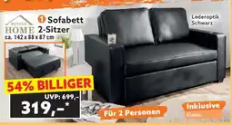 Norma Sofabett 2-Sitzer Angebot