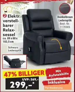 Norma Elektr. verstellbarer Relaxsessel Angebot