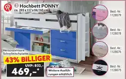 Norma Hochbett PONNY Angebot