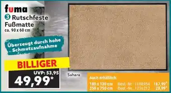 Norma 3 Rutschfeste Fußmatte Angebot