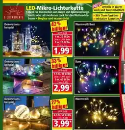 Norma LED-Mikro-Lichterkette Angebot