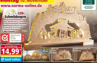 Norma I-GLOW LED-Schwibbogen Angebot