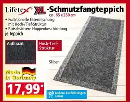 Norma Lifetex XL-Schmutzfangteppich Angebot