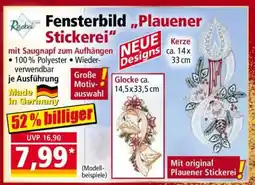 Norma Fensterbild „Plauener Stickerei“ Angebot
