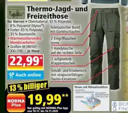 Norma Thermo-Jagd- und Freizeithose Angebot