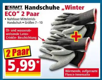 Norma Handschuhe „Winter ECO“ 2 Paar Angebot