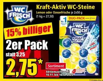 Norma Kraft-Aktiv WC-Steine Angebot