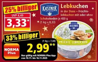 Norma Lebkuchen Angebot