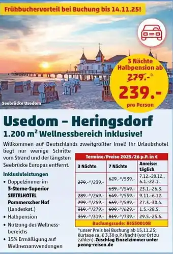 PENNY Usedom - Heringsdorf Angebot