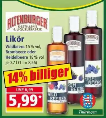 Norma Likör Angebot