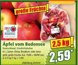 Norma Äpfel vom Bodensee Angebot