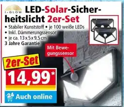 Norma LED-Solar-Sicherheitslicht 2er-Set Angebot