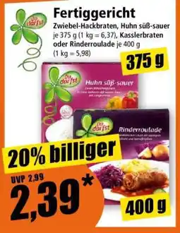 Norma Fertiggericht Angebot