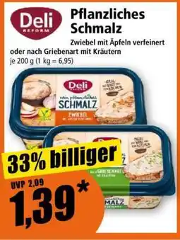 Norma Pflanzliches Schmalz Angebot