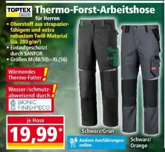 Norma Thermo-Forst-Arbeitshose Angebot