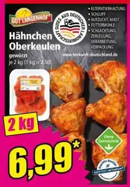 Norma Hähnchen Oberkeulen Angebot