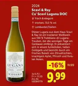 Lidl Scavi & Ray Ca' Scavi Lugana DOC Angebot