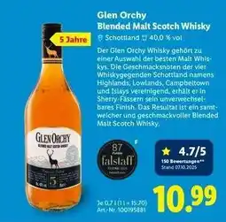 Lidl Glen Orchy Blended Malt Scotch Whisky Angebot