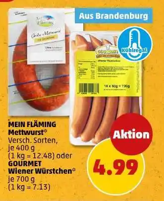 PENNY GOURMET Wiener Würstchen Angebot