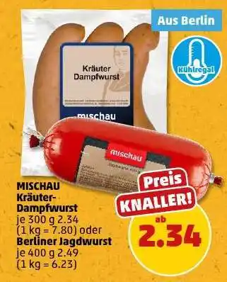 PENNY MISCHAU Kräuter-Dampfwurst Angebot