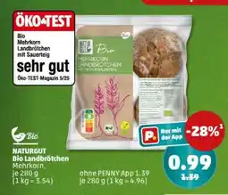 PENNY NATURGUT Bio Landbrötchen Mehrkorn Angebot