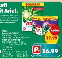 PENNY ARIEL Universal Pulver Angebot