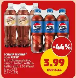 PENNY SCHWIP SCHWAP² oder PEPSI² Angebot