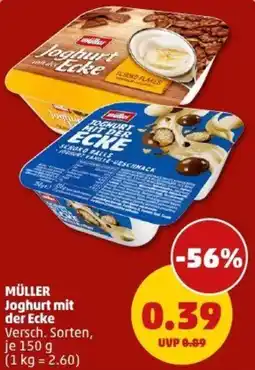 PENNY MÜLLER Joghurt mit der Ecke Angebot